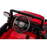 Elektrická autíčko Toyota FJ - červené  